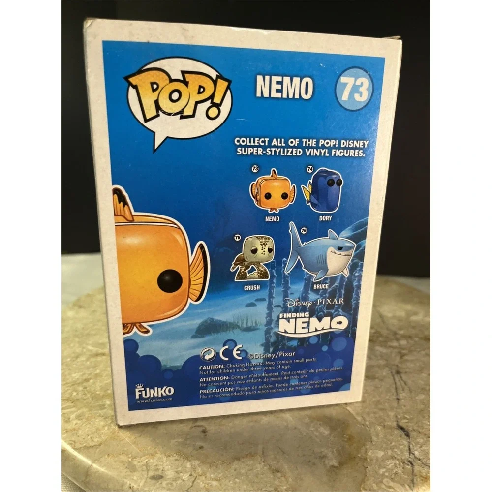 Funko Pop Disney Pixar Nemo #73 New In Box 2013 Vaulted